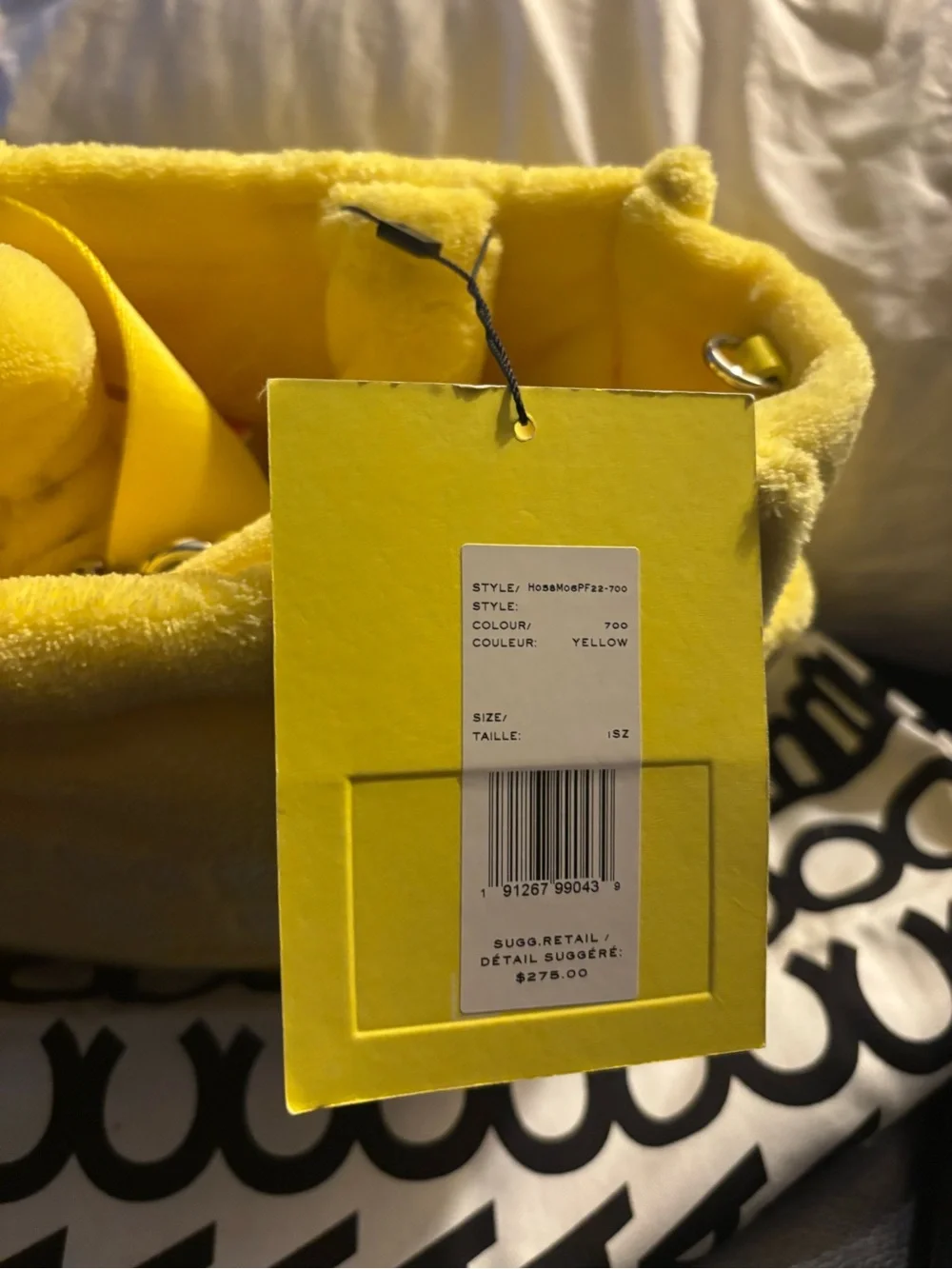 NWT Marc Jacob’s the terry small tote bag yellow